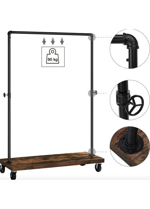 Стійка-вішалка для одягу та взуття Vintage у стилі Loft Leobert (361953112)