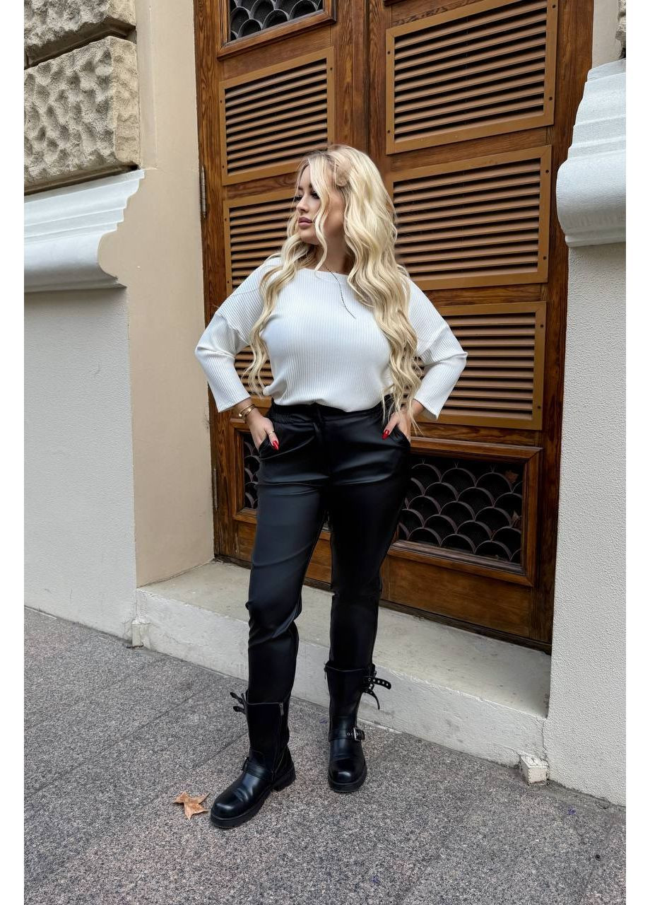 Женские брюки из эко-кожи. Osoblyva (364825579)