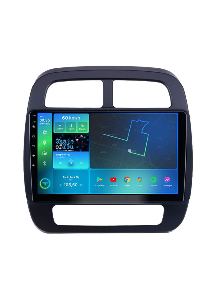 Штатная магнитола Renault KZ-E 2023+ FL9 4+64Gb 4G Carplay DSP Torssen (317046802)