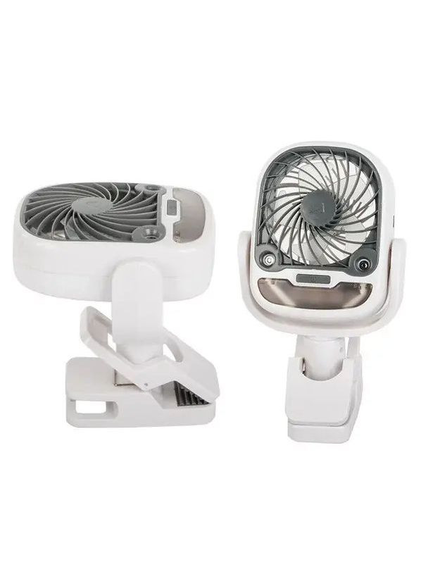 Настільний вентилятор, зволожувач повітря з роз'ємом, USB RGB 2в1 No Brand (336904700)
