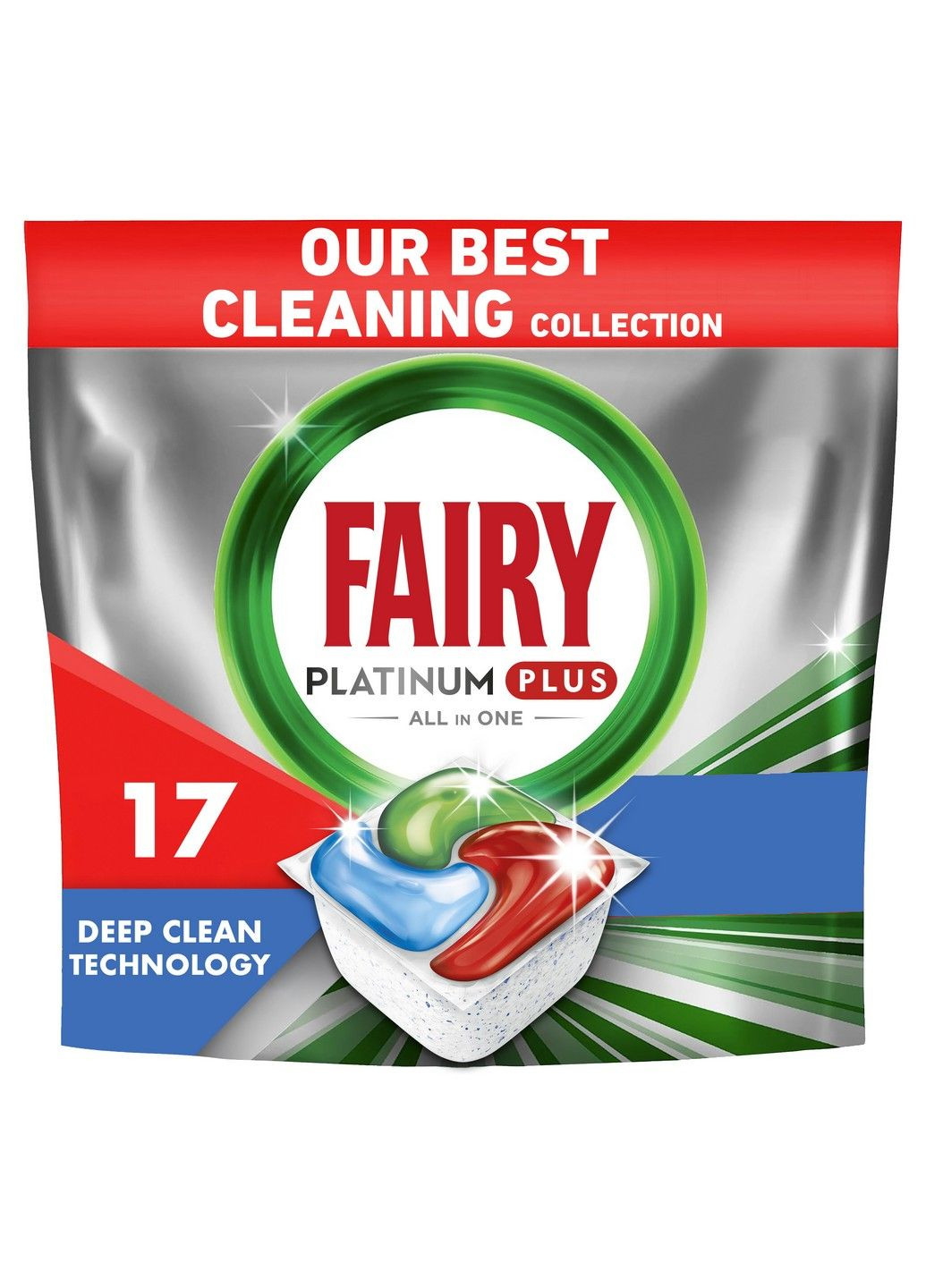 Капсулы для посудомоечных машин Platinum Plus Все-в-1 17 шт Fairy (304485213)