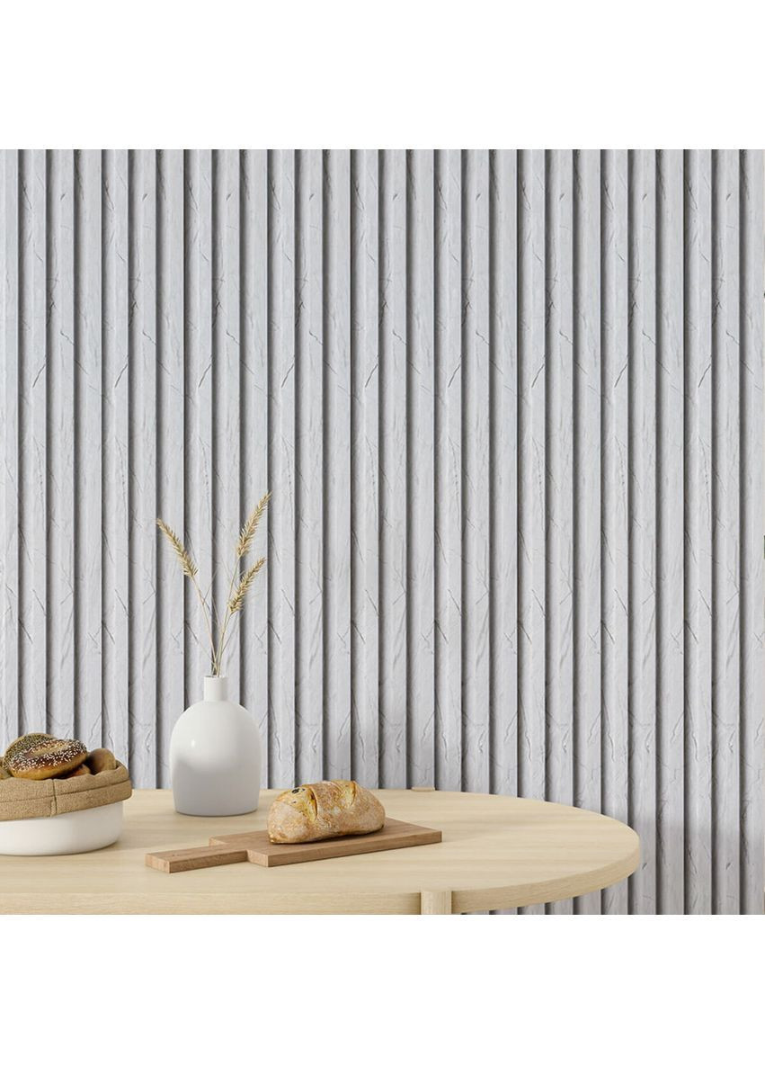 Рейка декоративна WPC стінова 3000х160х23мм Світлий горіх StickerWall-SW-00001853 Sticker Wall (370563857)