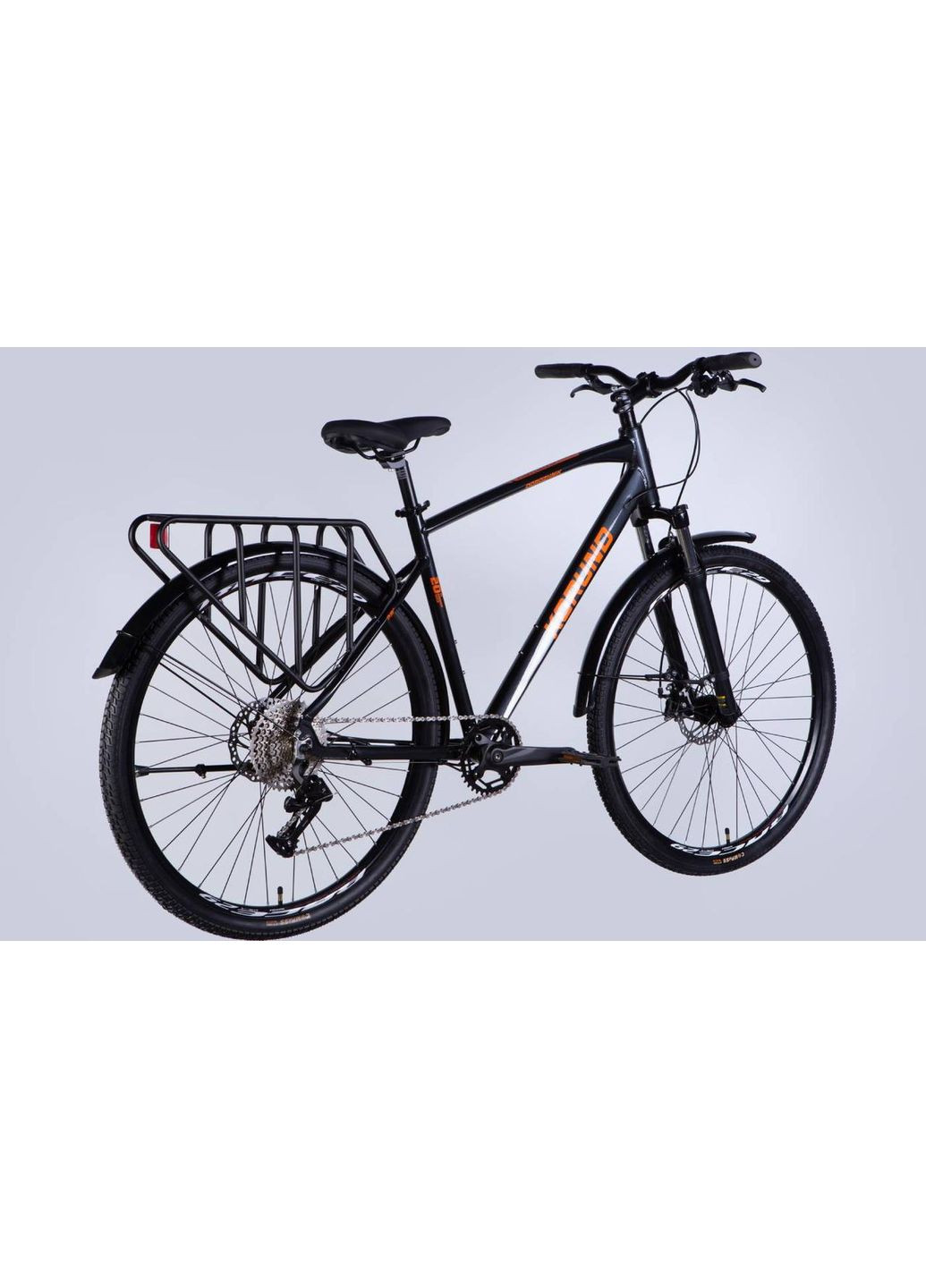 Велосипед KORUND DD 28" розмір L рама 20" 2025 темно-сірий Dorozhnik (369141111)