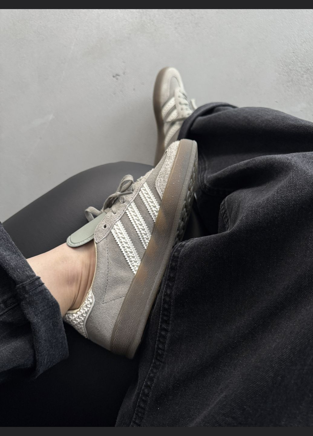Кросівки жіночі Adidas Gazelle grey | Адідас Газель сірі No Brand сірі демісезони (316091119)