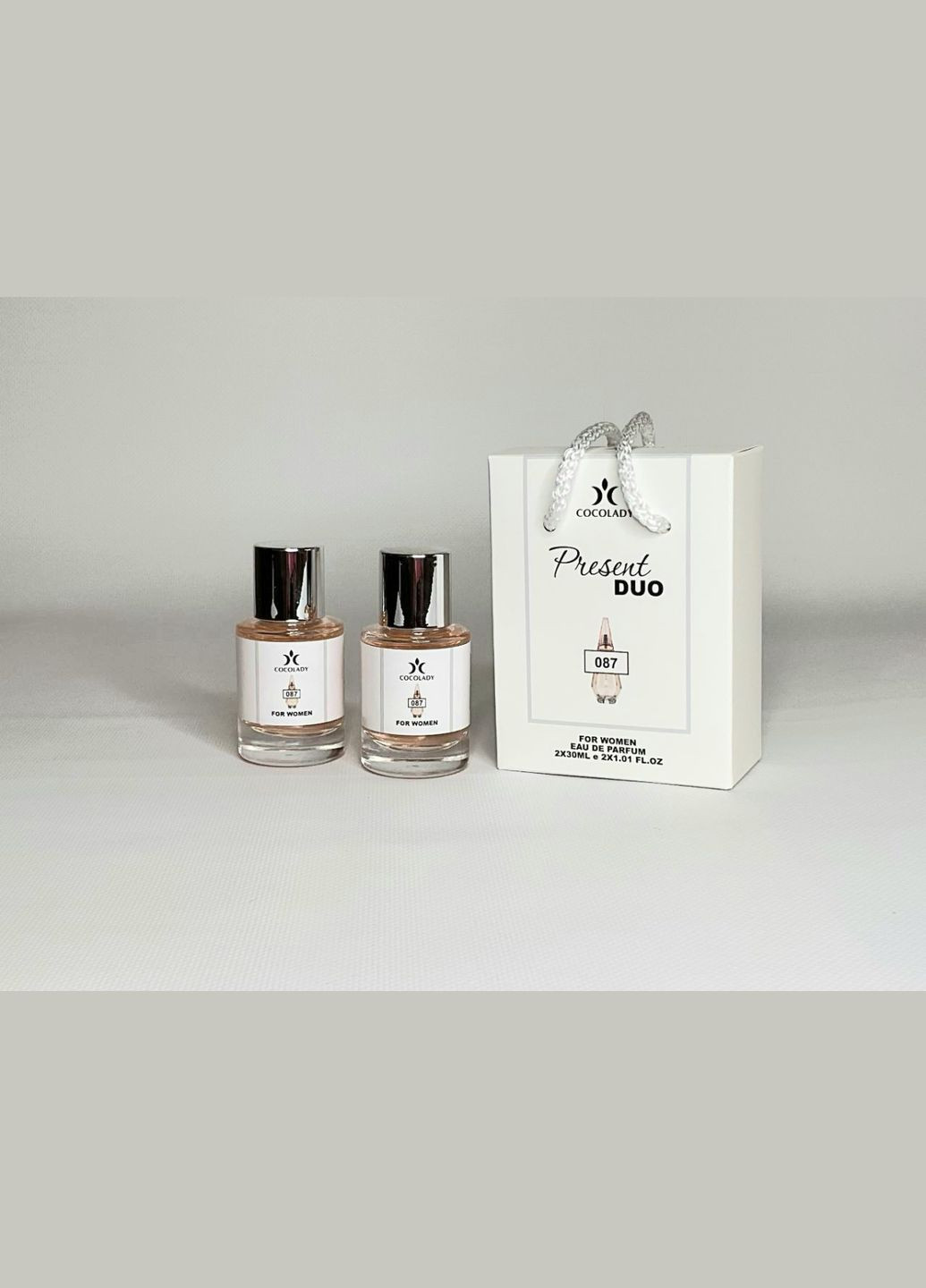 Парфюм женский подарочный набор Present Duo 087 Ange Ou Demon Le Secret 2x30 ml Cocolady (339870257)