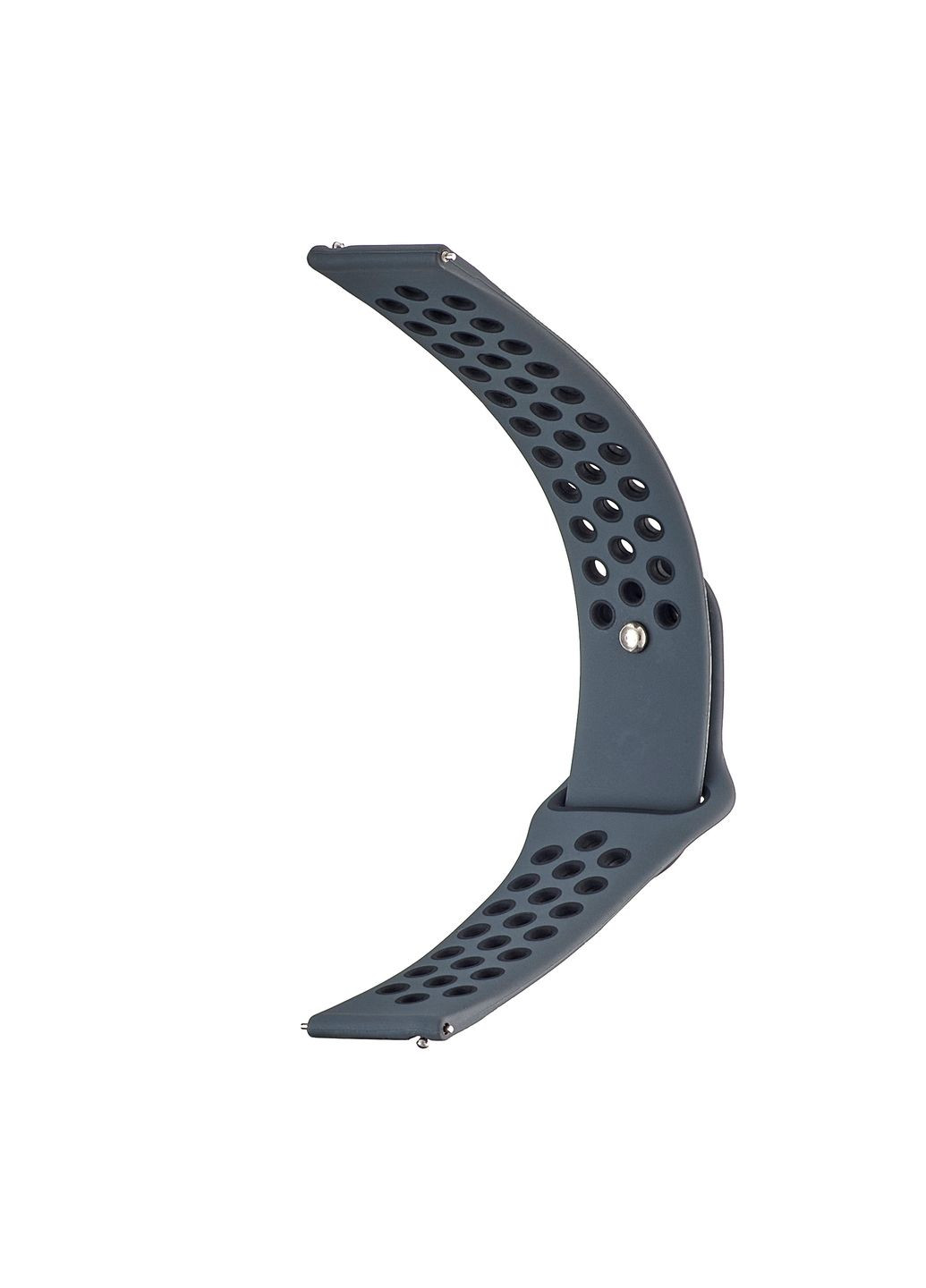 Ремінець Nike Sport 20 mm Watch Active / Galaxy S4 42 mm / Gear S2 / Xiaomi Amazfit Dark Grey / Blac Smart Watch (297456997)