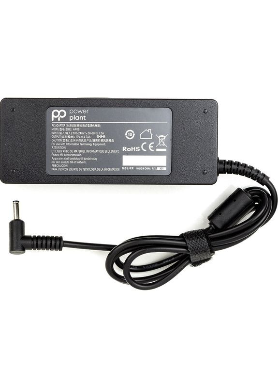 Блок живлення для ноутбуків ASUS 220V, 19V 90W 4.74A (4.5*3.0) PowerPlant (314748703)