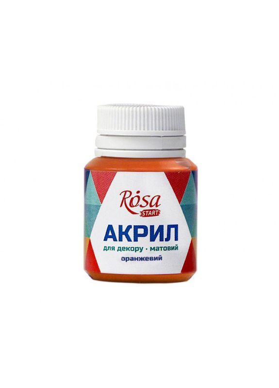 Акрил для декору Start 20мл матовий 20006/9085 Rosa (322576437)