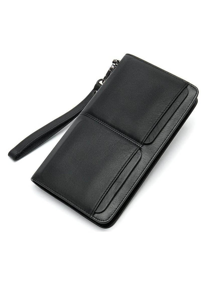 Мужской клатч-барсетка с ремешком на руку 14656 Черный Vintage (331910351)