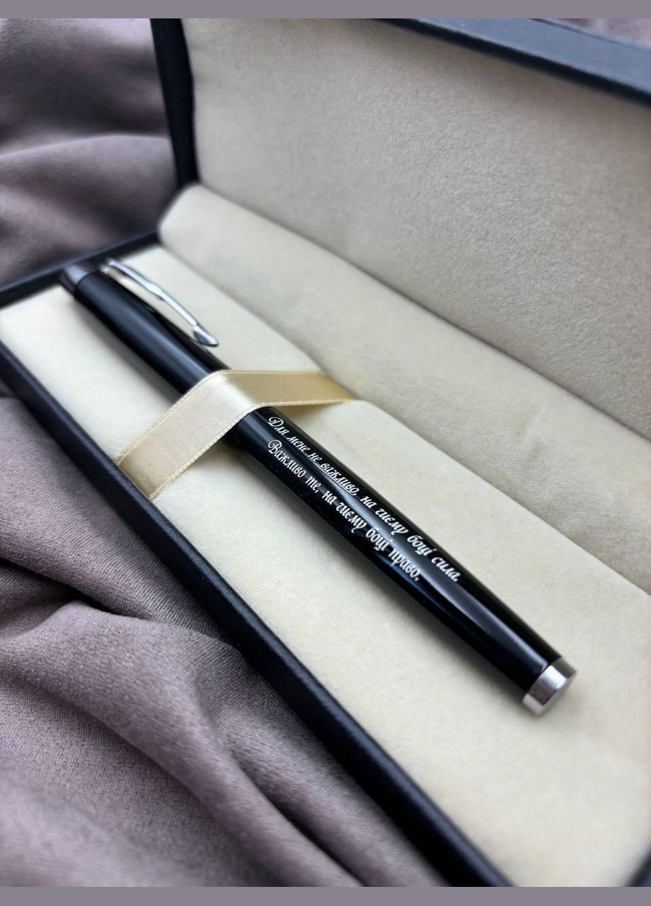 Ручка-ролер з лазерним гравіюванням Konik (337658532)