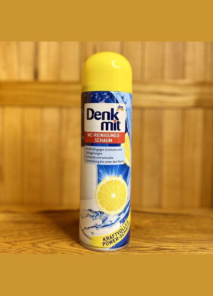 Засіб для чищення унітазу пінний WC-Reinigungsschaum Zitrone Denkmit (323447689)