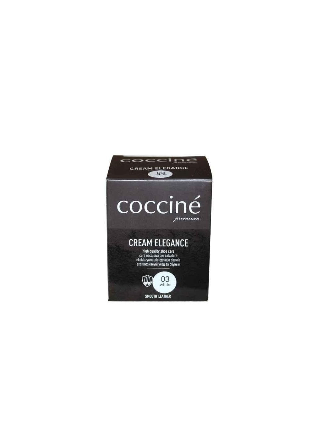 Крем в банці ELEGANCE губка, 50мл Білий ТМ Coccine (311954423)