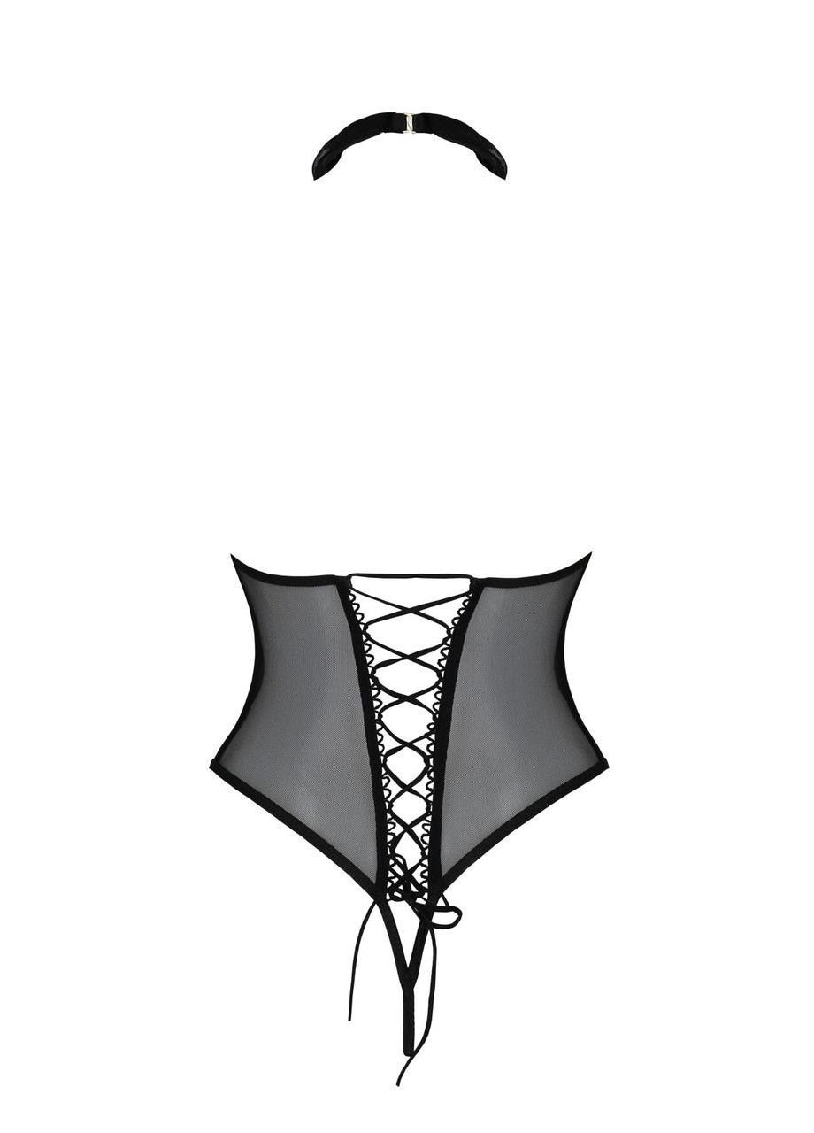 Боди DOMINICA BODY black XXL/XXXL - Passion (303903054)