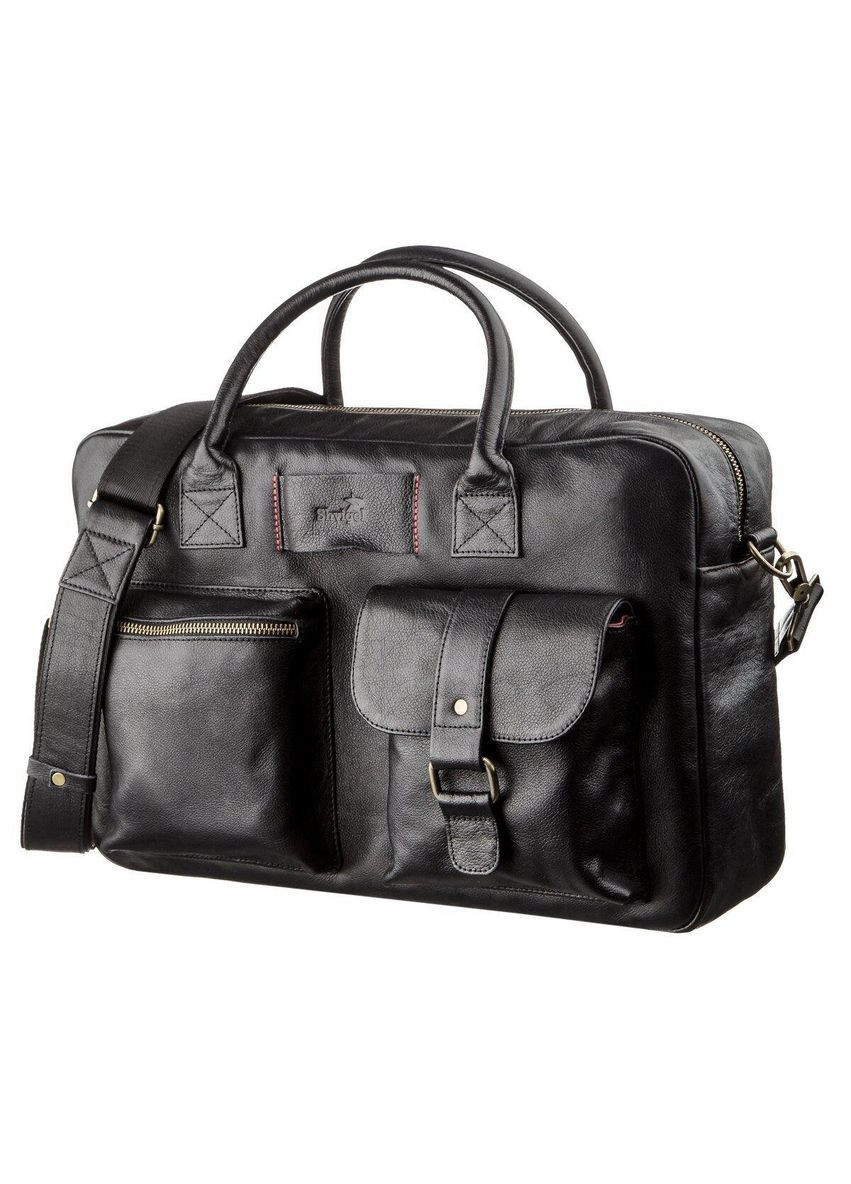Мужской кожаный большой портфель для ноутбука 19118 Shvigel (329149837)