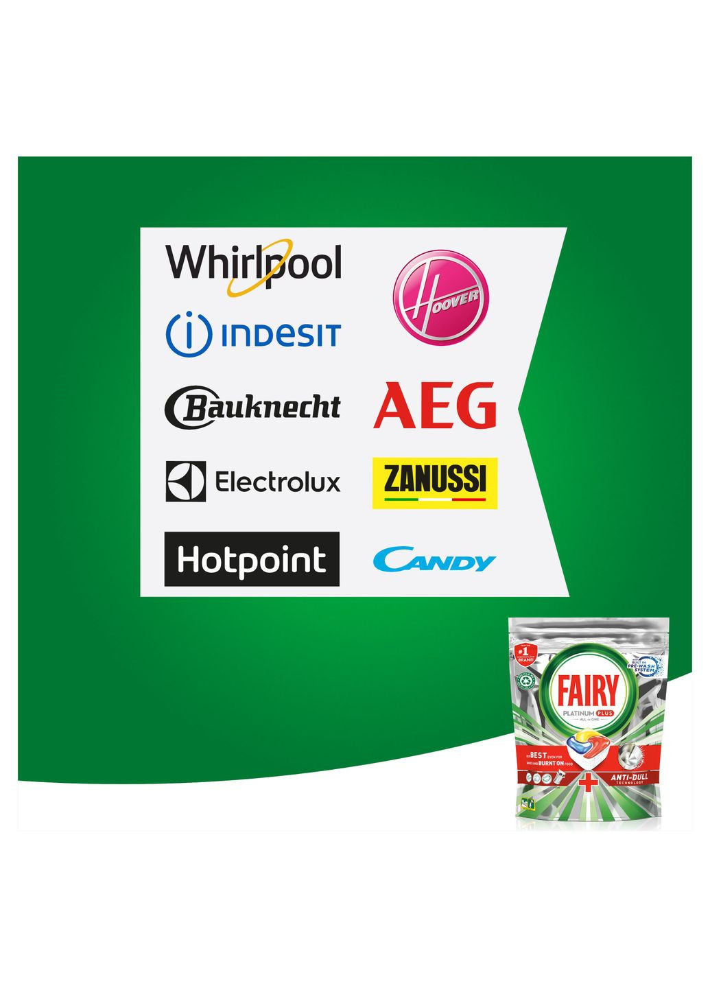 Капсулы для посудомоечных машин Platinum Plus Все-в-1, 71 шт. Fairy 8700216236126 (328402140)