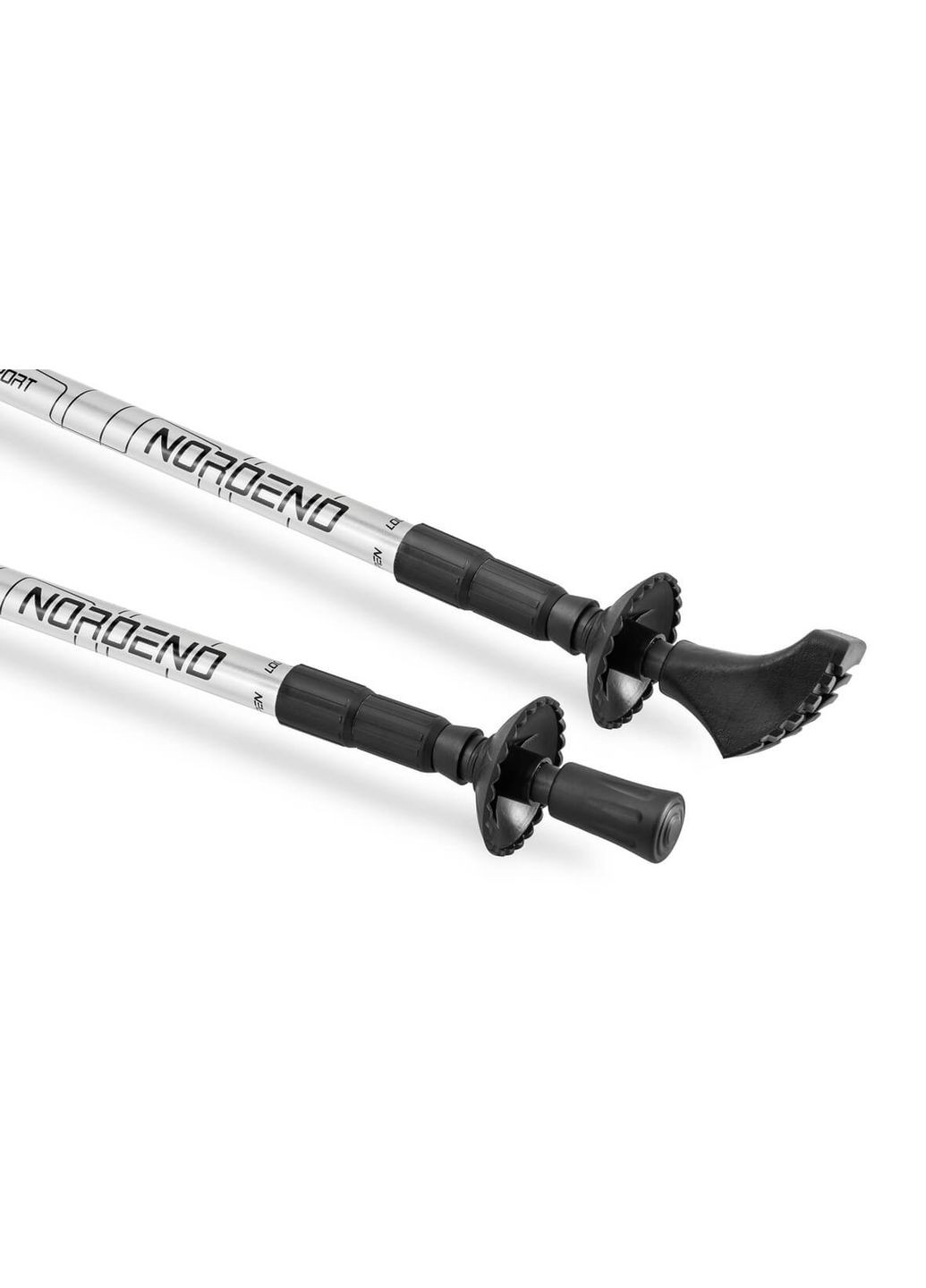 Трекінгові палиці Nordend сріблясті Hop-Sport (301865736)