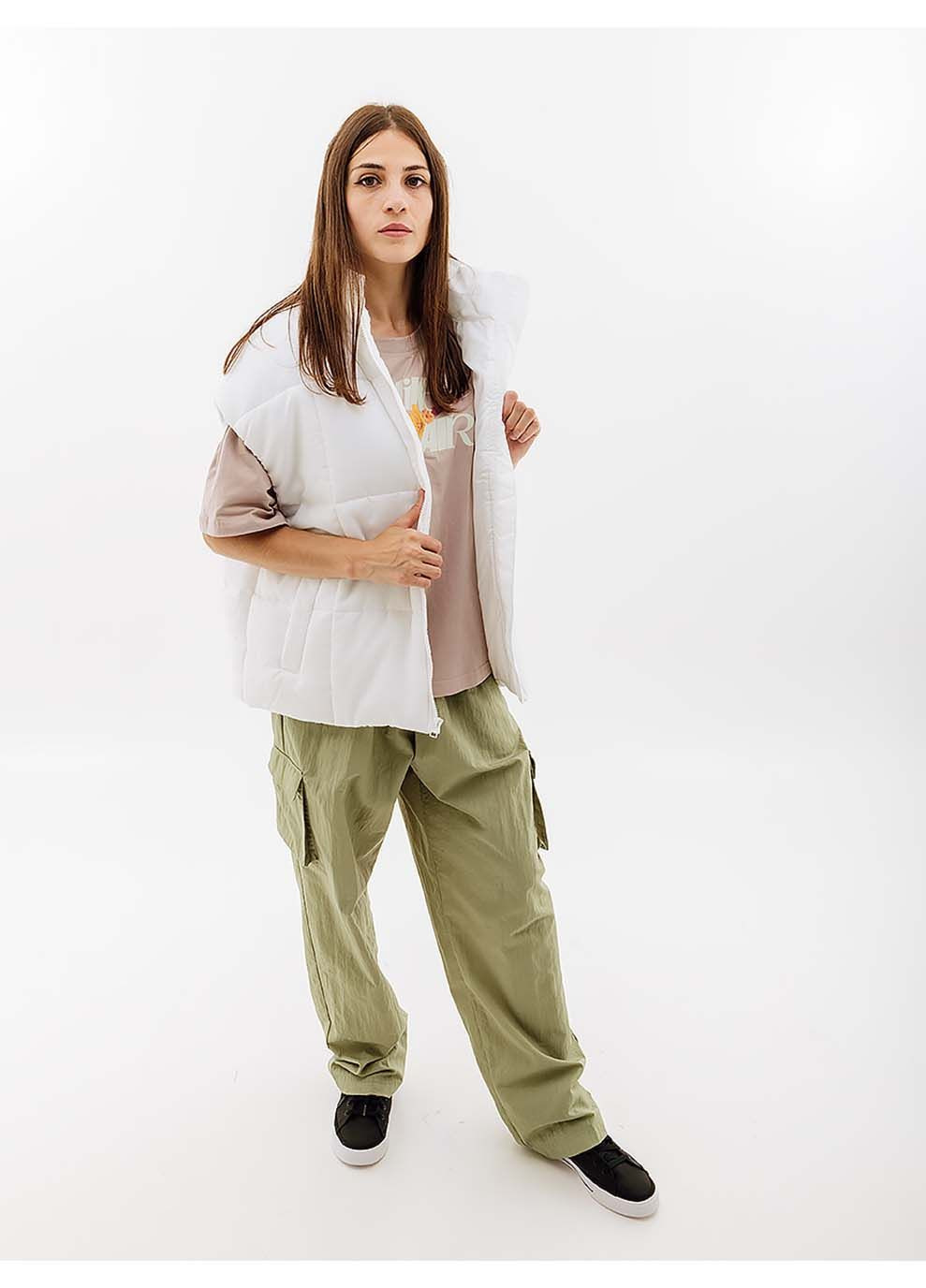 Жіночий Жилет CLSC VEST Білий Nike (367187949)