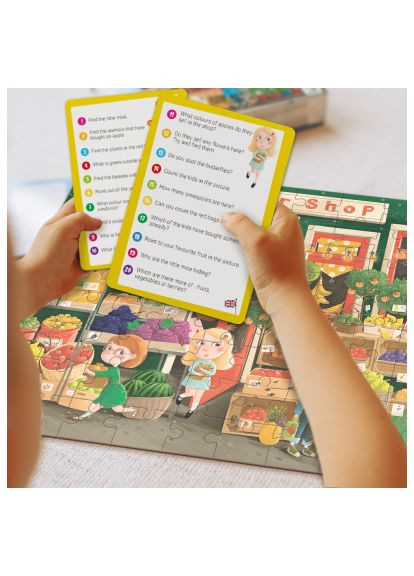 Пазл Ищи и находи Летние вкусности, 80 элементов (300665) Dodo Шукай та знаходь Літні смаколики, 80 елементів (366067869)