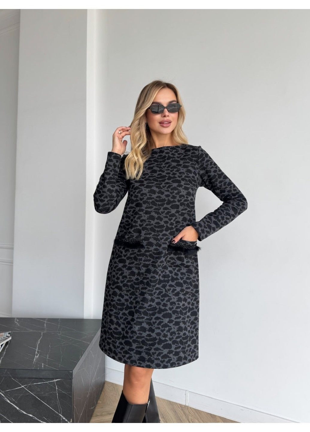 Чорна сукня 200902/1 DIA COSA