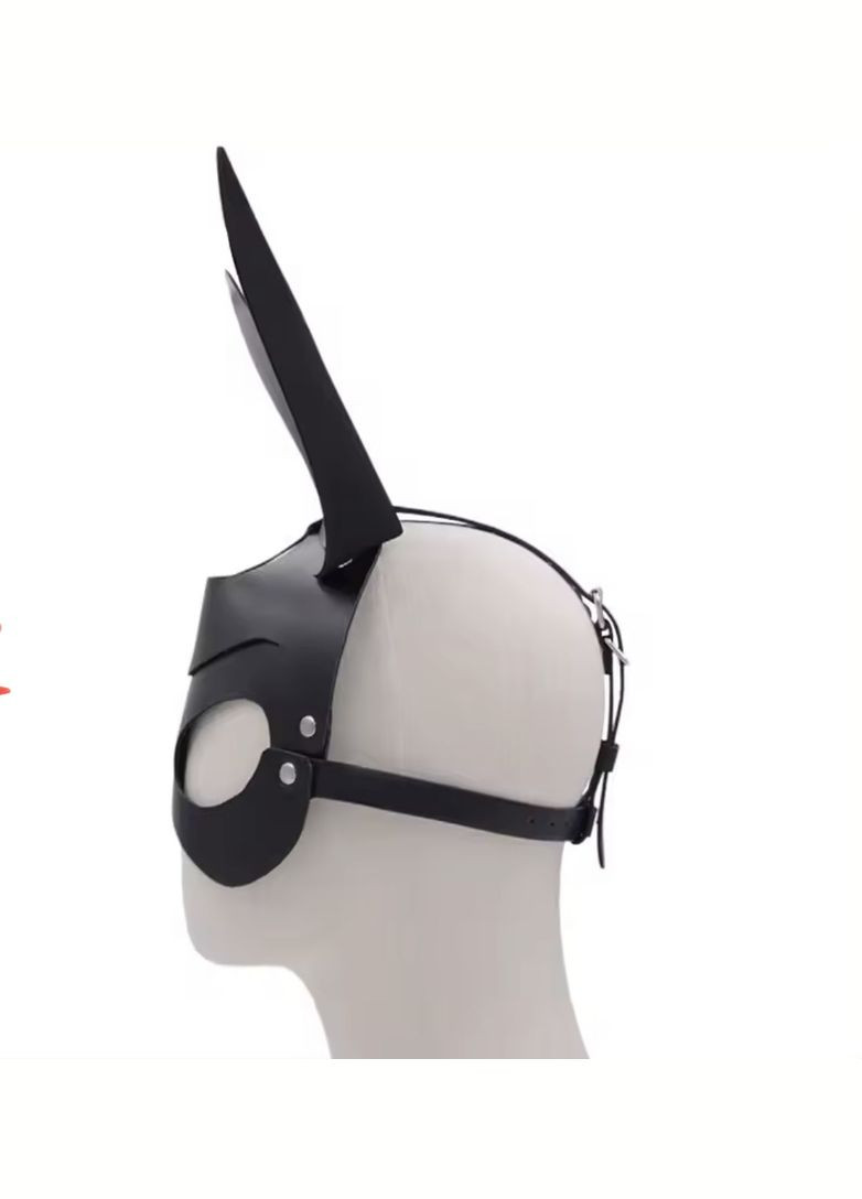 Маска кролика/зайчика з поліуретану (PU) з металевими елементами No Brand (341305829)