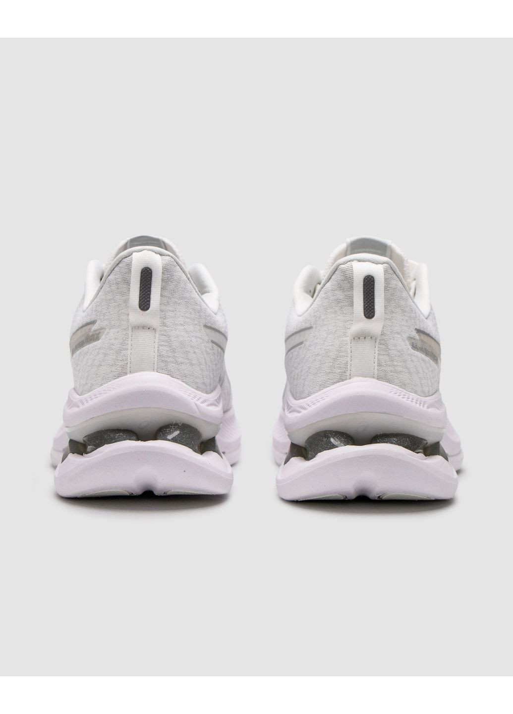 Белые демисезонные кроссовки мужские asics gel kinsei max white pure silver асикс гель No Brand