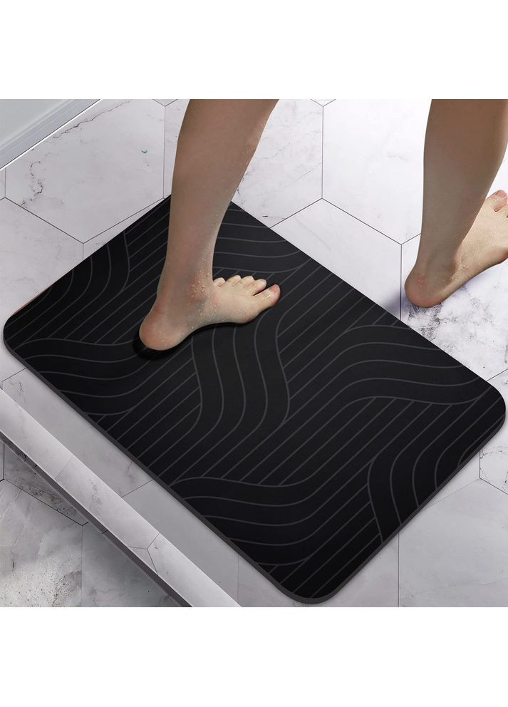 Килимок для ніг антиковзкий, вологопоглинаючий килимок для ванної, передпокою 59*39 см ( ) China (366875203)