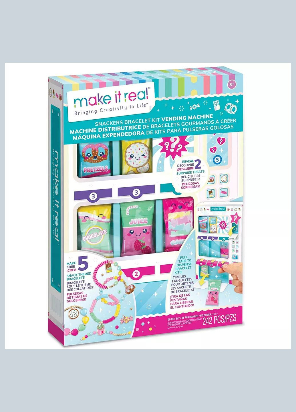 Набор для создания шарм-браслетов Автомат со смаколиками (MR1709) Make it Real (331164299)
