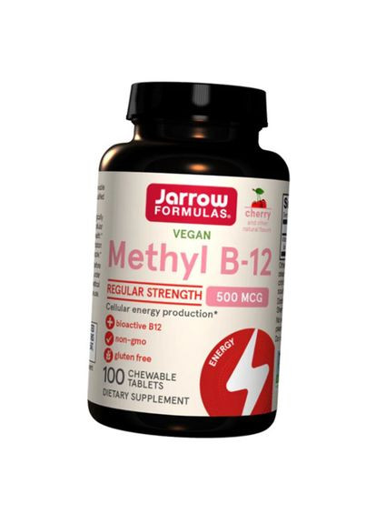 Метил В12, Methyl B12 500, 100леденцов Вишня (36345010) Jarrow Formulas (293254268)