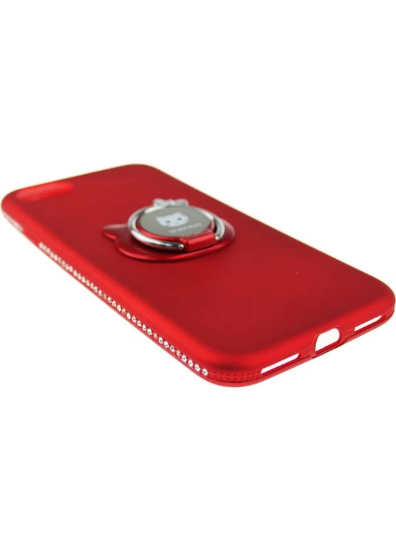 Чехолнакладка Soft-touch holder TPU Case iPhone 7 Red Shengo (301780674)