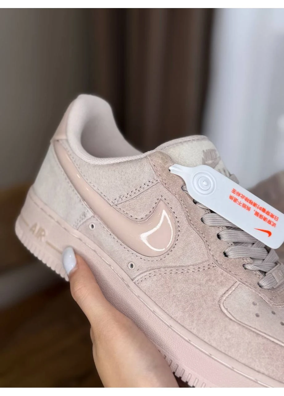 Розовые демисезонные кроссовки мужские nike air force 1 07 pink найк аир форс 1 розовые No Brand