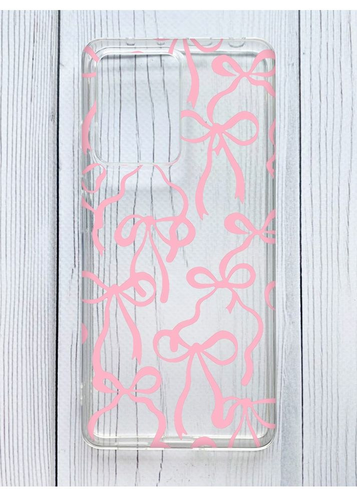 Прозорий чохол на Xiaomi Redmi Note 12 Pro 5G Бантики (принт 406) Creative (355400221)