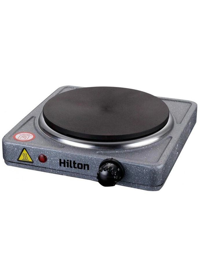 Плита електрична настільна HEC-153 1500 Вт сіра Hilton (296910867)