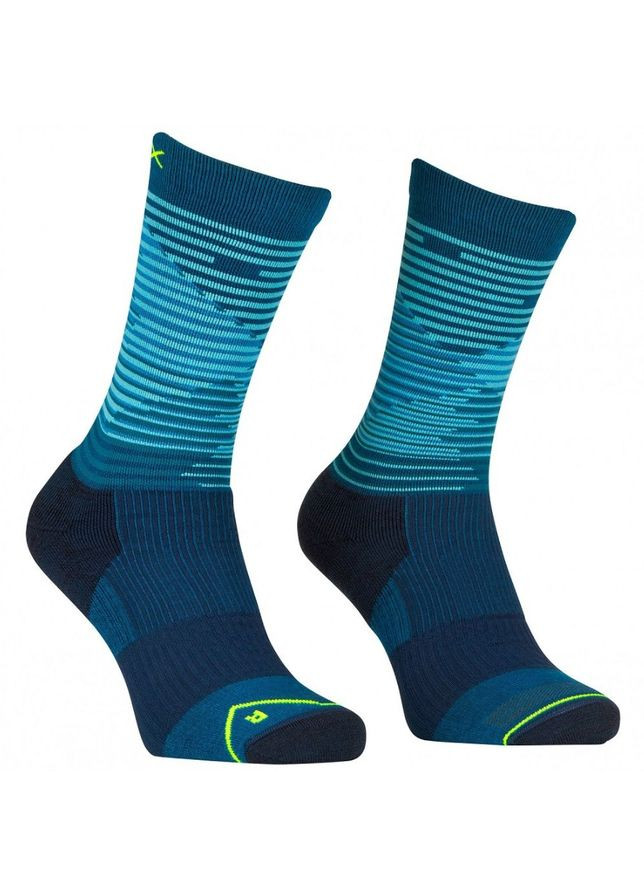 Термоноски мужские All Mountain Mid Socks Mens Синий-Голубой Ortovox (278273534)