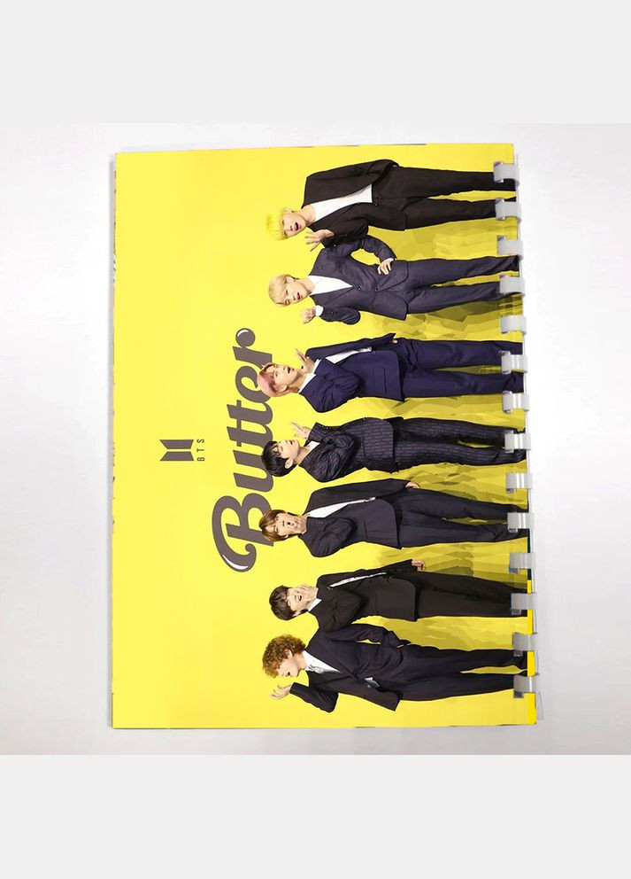 Блокнот Скетчбук BTS k-pop Army Butter (sk0013) No Brand (327006736)