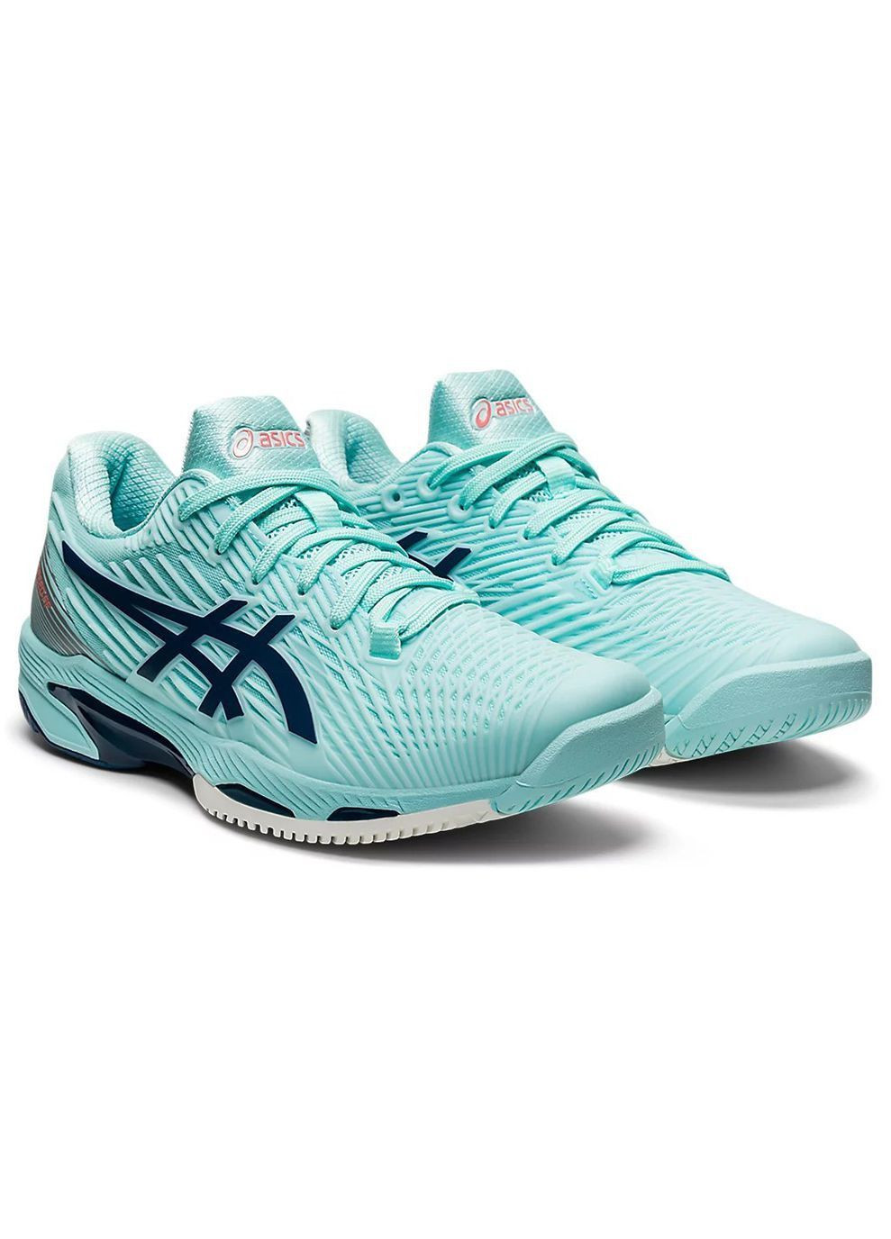 Бірюзові осінні кросівки solution speed ff 2 clear бірюзовий Asics