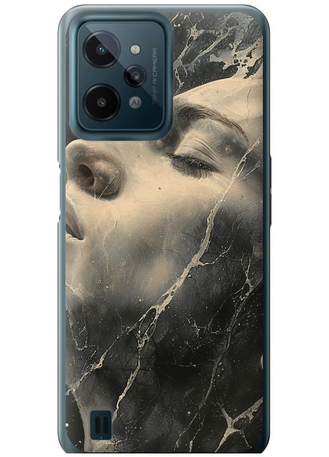 Силіконовий чохол 'Мармурова жінка' для Endorphone Realme C31 (285706011)