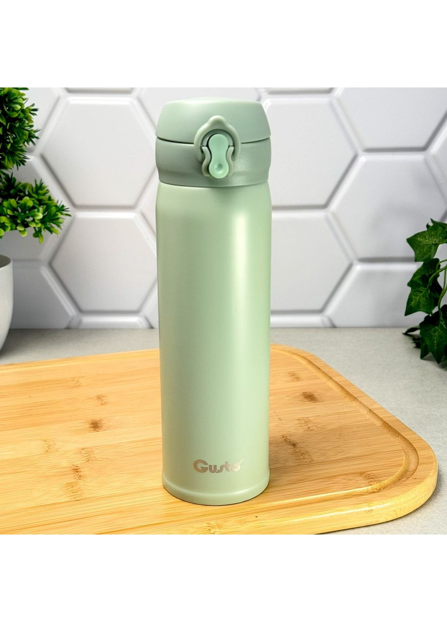 Термочашка GT GR-11302 450 мл фисташковая нержавеющая сталь Gusto (365815139)