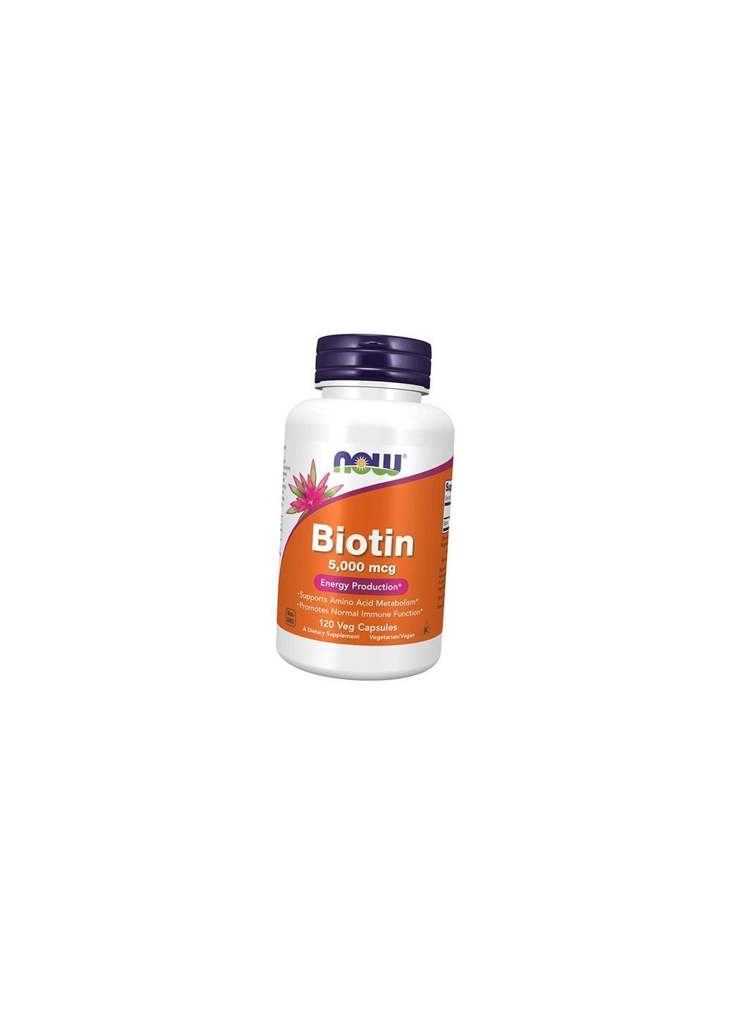 Биотин, Biotin 5000, 120вегкапс (36128060) Now Foods (293257050)