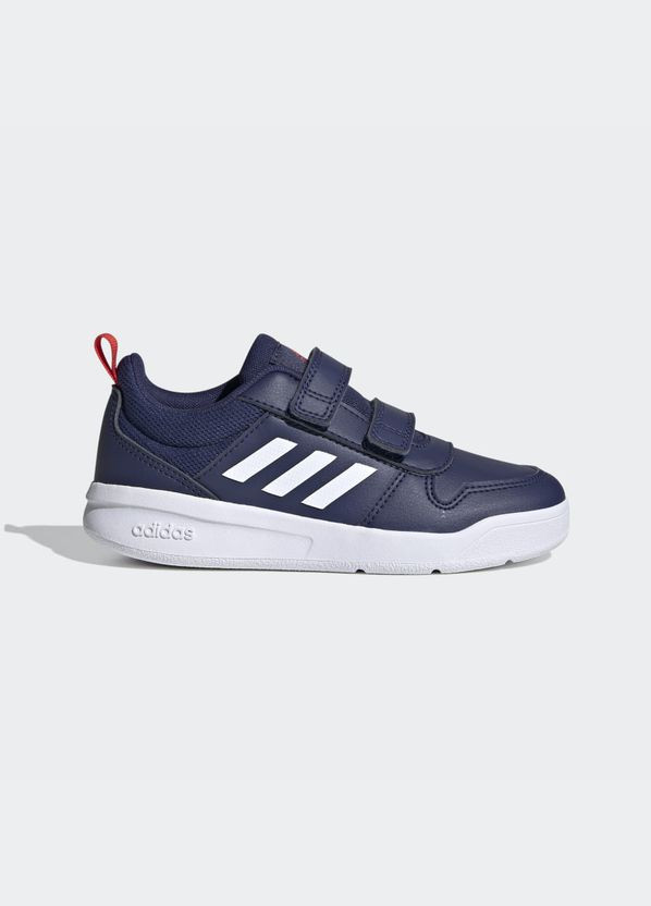 Синій всесезон кросівки kids tensaur dark blue/cloud white/active red р.11.5//18.7см adidas