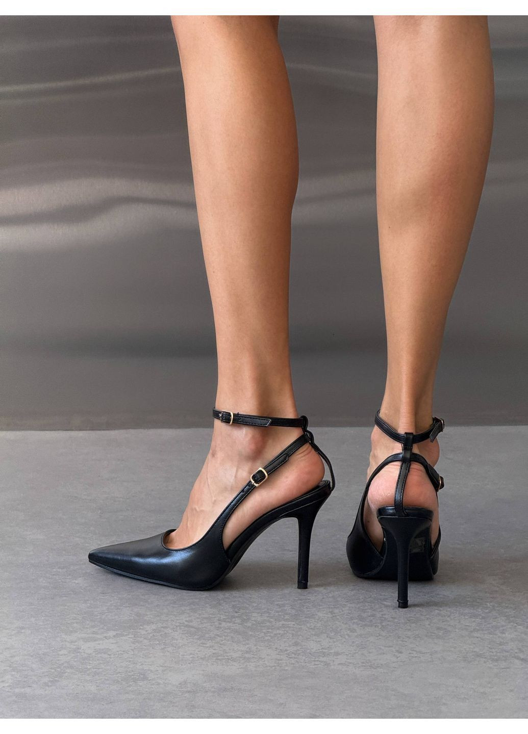 Черные черные босоножки Helen