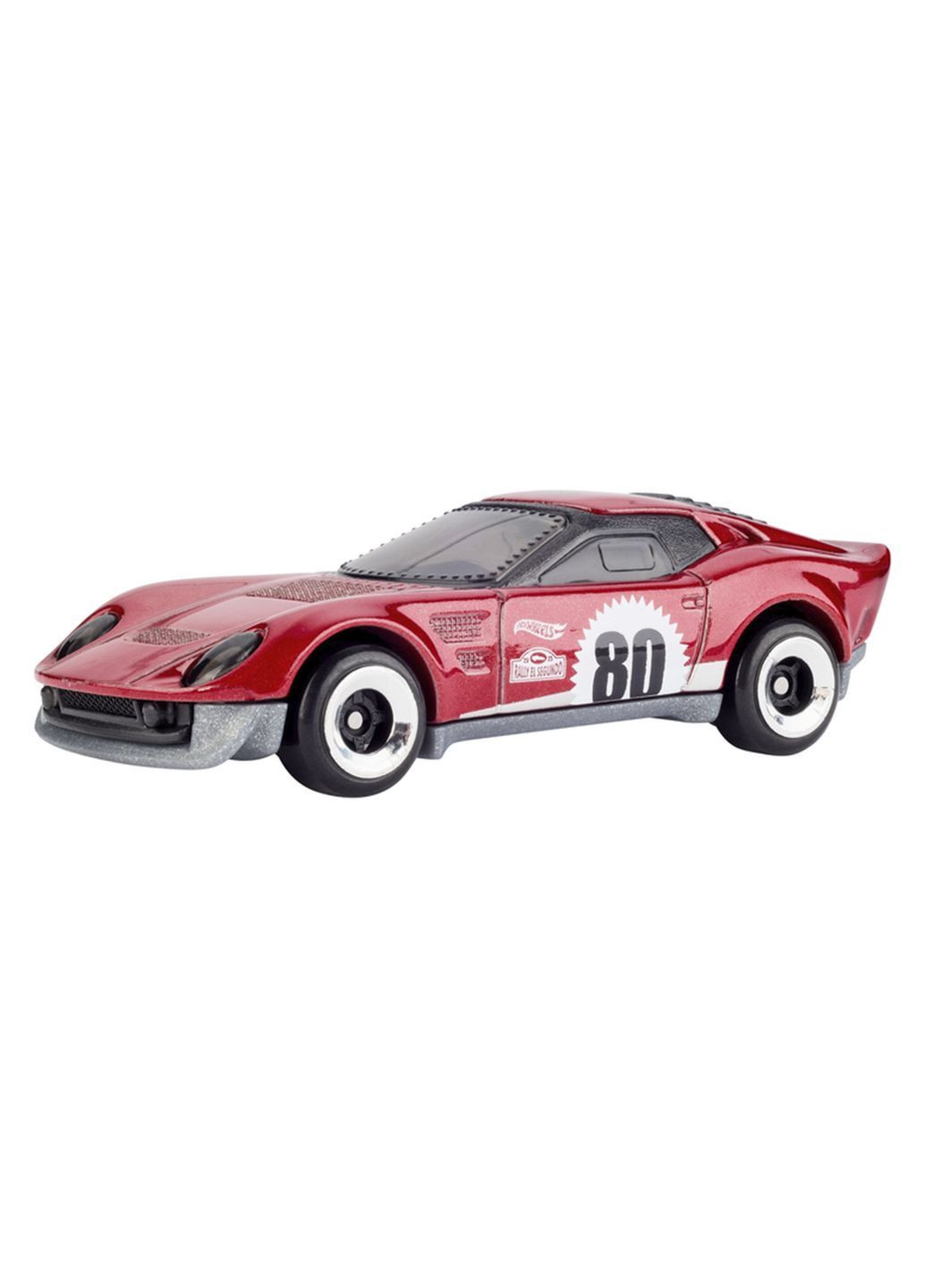 Набор из 5 базовых машинок "80 лет драйва Mattel" цвет красный ЦБ-00287953 Hot Wheels (369842332)