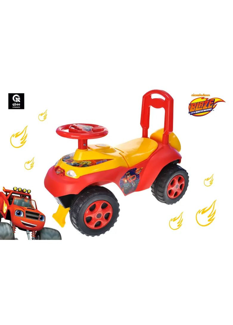 Толокар дитячий Blaze пластик 1-3 роки в асортименті QB002-205 qbee Укр7735 (370652717)
