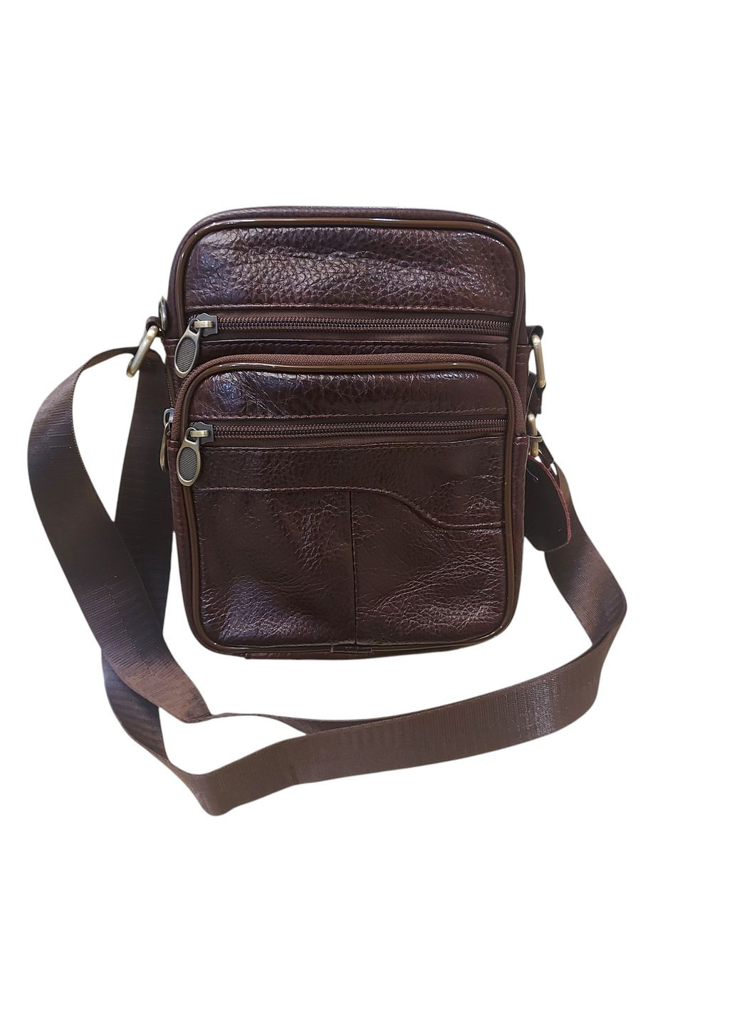 Шкіряна чоловіча сумка B207 Borsa Leather 207 (316472562)