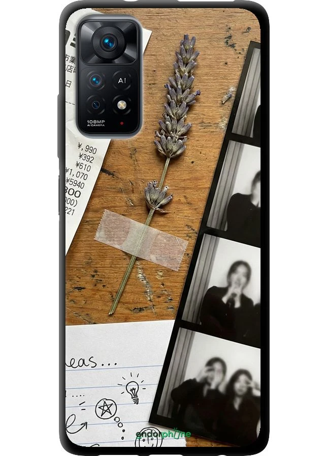 Чохол на Xiaomi Redmi Note 11 Aesthetic Scrapbook Collage "6773b-2516-70447" Endorphone (378747330)