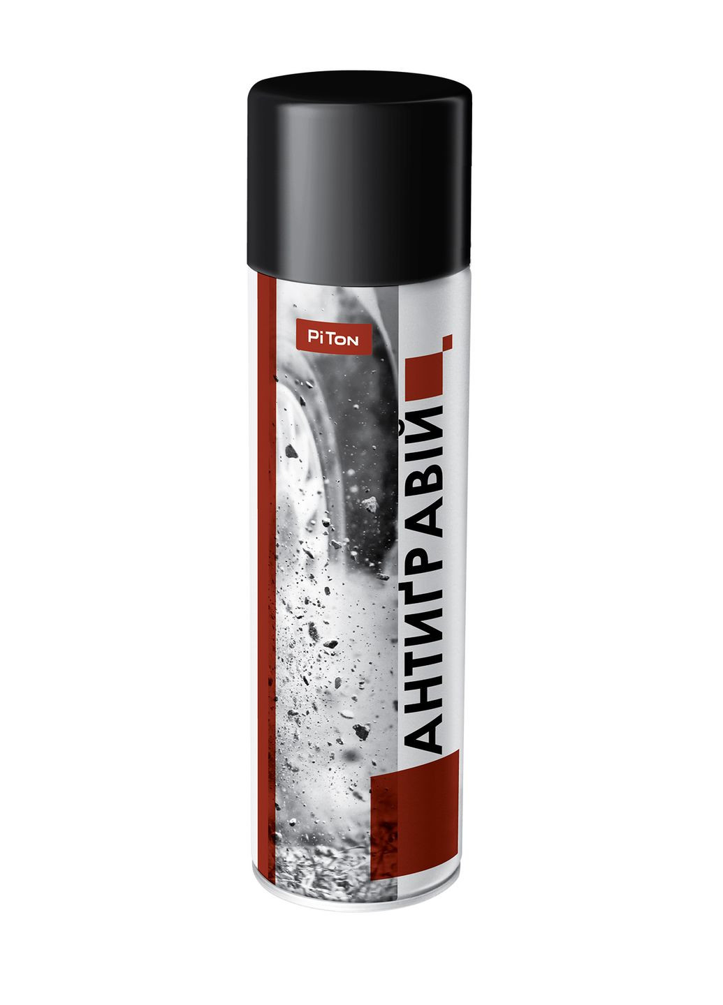 Антикоррозионное антигравийное покрытие с высокополимерным каучуком черный 500 мл PiTon (354298838)