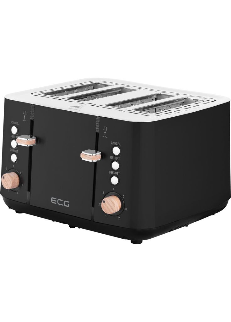 Тостер (m501803) ECG ST 4768 Timber Black (369022115)