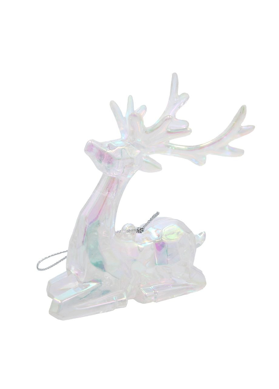 Украшение декоративное Олень, пластик, перламутр, 8х9 см Chomik (367114049)