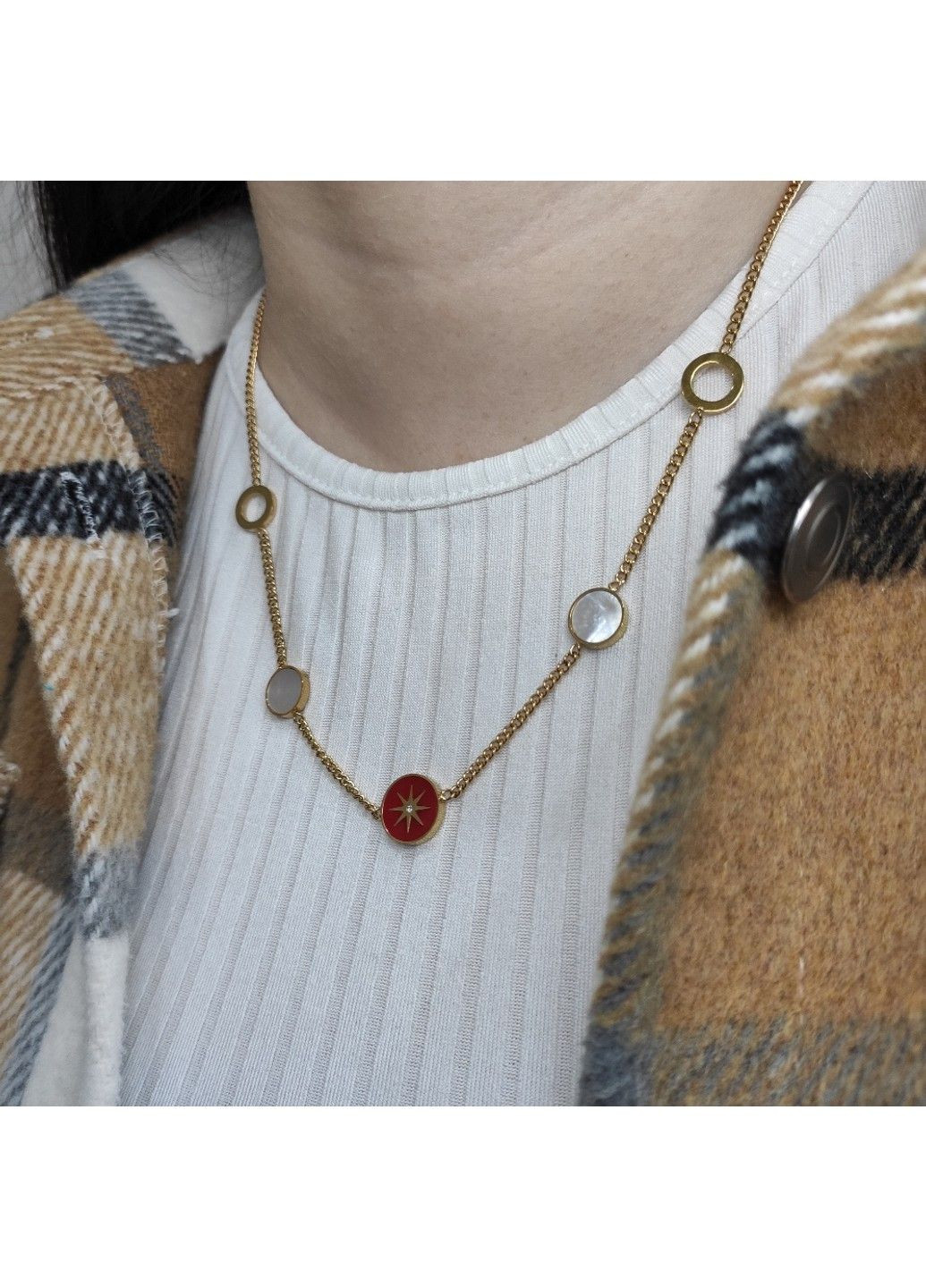 Жіноча підвіска з позолотою із медичної сталі PSw-116 No Brand (299340167)