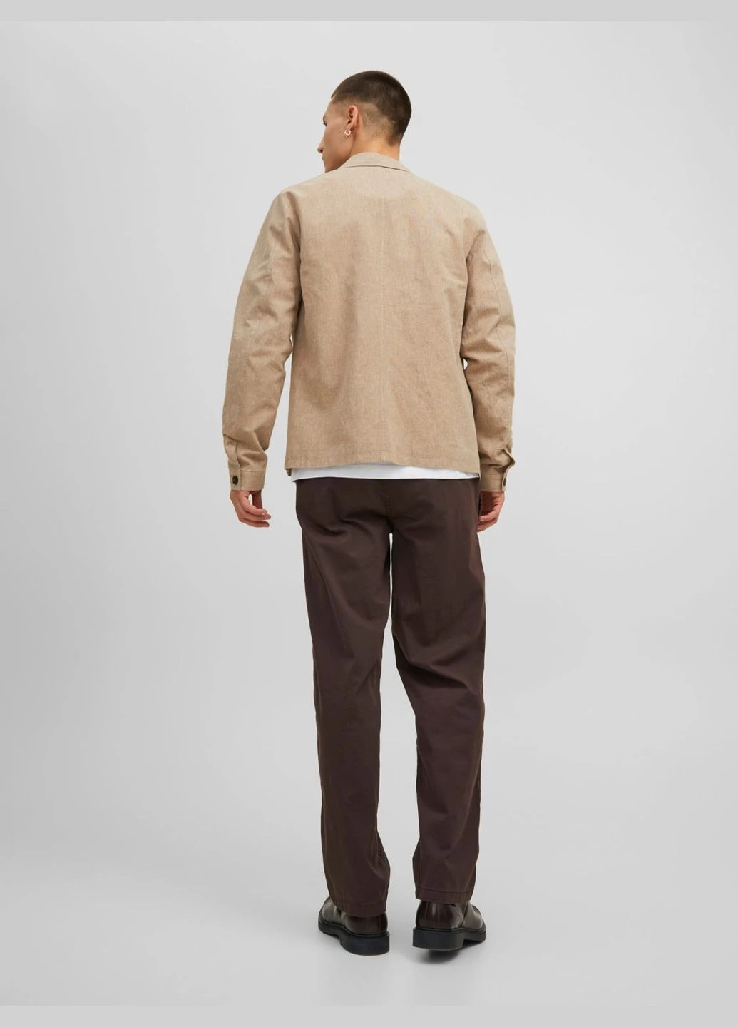 Коричневые брюки Jack & Jones