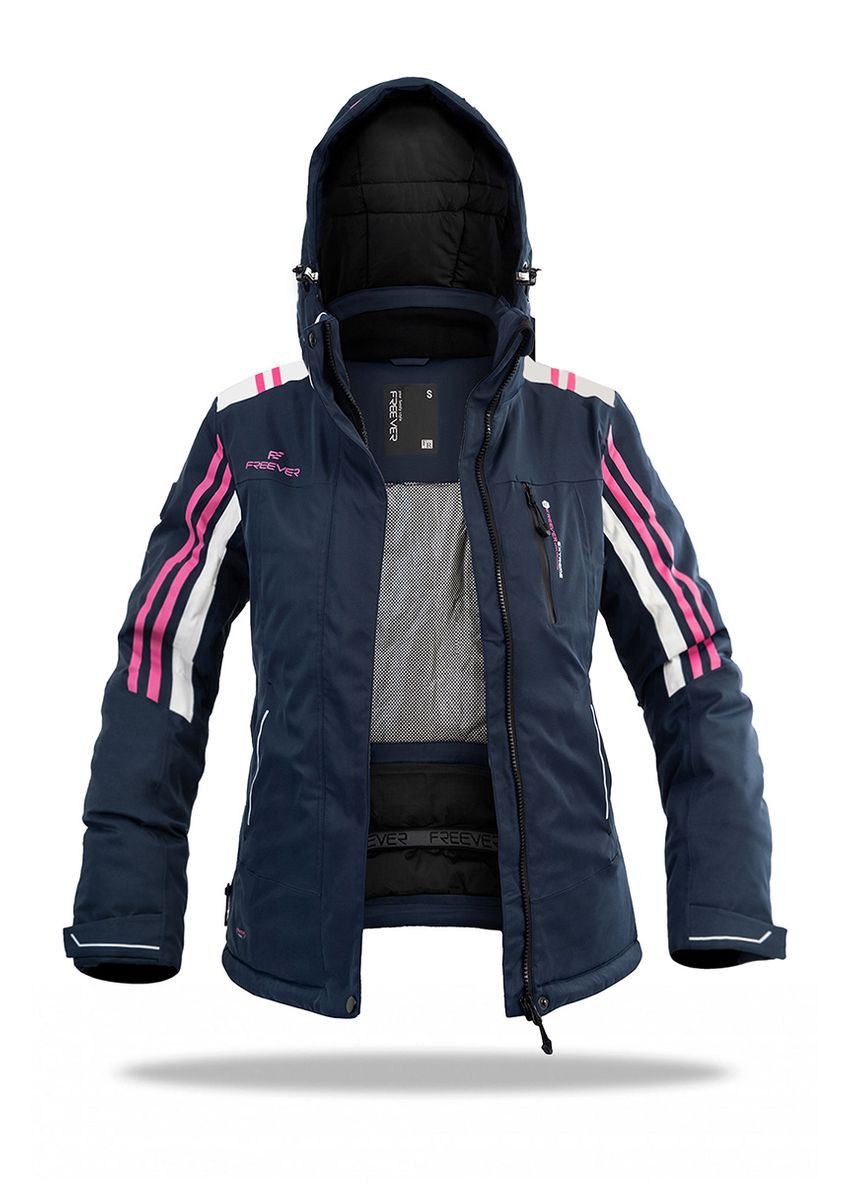 Гірськолижна куртка жіноча WF 21713 синя Freever (278634163)